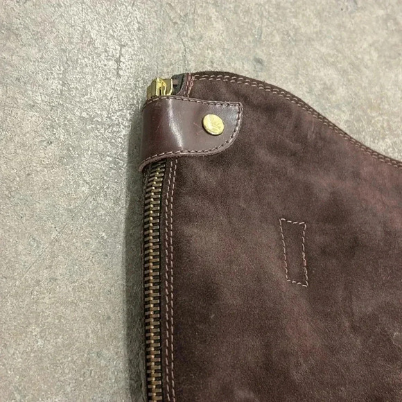 Locale suede leather brown riding boots - Picture 3 of 8